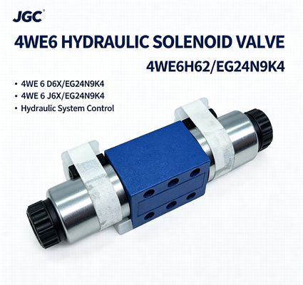 دریچه هیدرولیک 4WE6H62/EG24N9K4 4WE 6 D6X/EG24N9K4 دریچه سولناید هیدرولیک 4WE 6 J6X/EG24N9K4