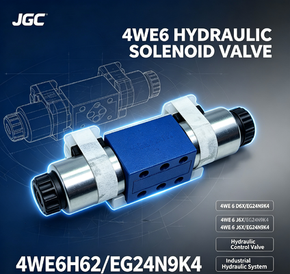 دریچه هیدرولیک 4WE6H62/EG24N9K4 4WE 6 D6X/EG24N9K4 دریچه سولناید هیدرولیک 4WE 6 J6X/EG24N9K4
