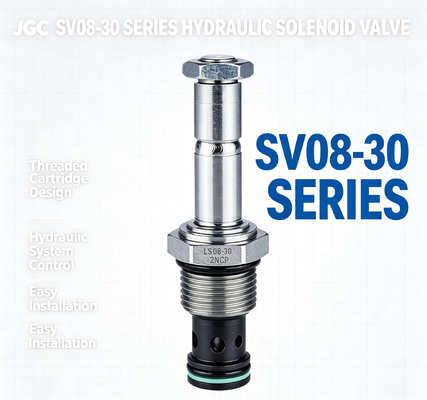 شیر برقی هیدرولیک کارتریجی رزوه دار سری SV08-30