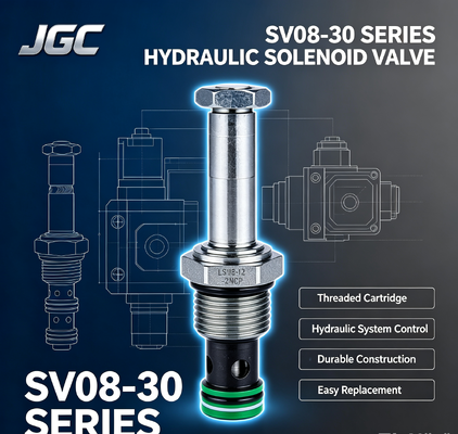 شیر برقی هیدرولیک کارتریجی رزوه دار سری SV08-30
