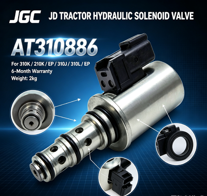 AT310586 شیر هیدرولیک جدید برای قطعات تراکتور JD 310K/210K/EP/310J/310L/EP 6 ماه گارانتی 2kg