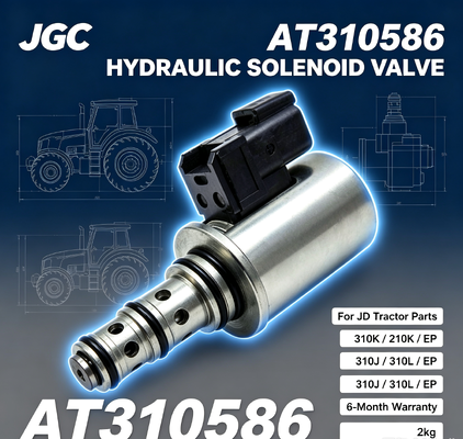 AT310586 شیر هیدرولیک جدید برای قطعات تراکتور JD 310K/210K/EP/310J/310L/EP 6 ماه گارانتی 2kg