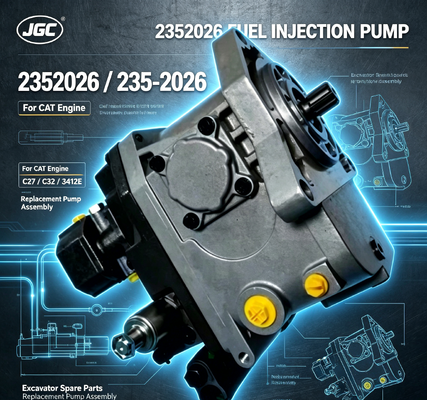 قطعات یدکی بیل مکانیکی 235-2026 پمپ‌های تزریق سوخت هیدرولیک برای موتور CAT Cater-pillar C27 C32 3412E