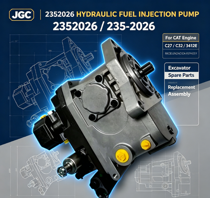قطعات یدکی بیل مکانیکی 235-2026 پمپ‌های تزریق سوخت هیدرولیک برای موتور CAT Cater-pillar C27 C32 3412E