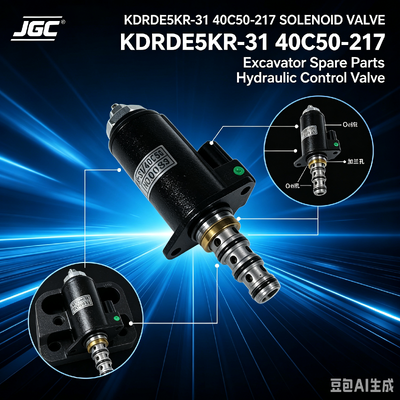 KDRDE5KR-31 40C50 -217 SOLENOID VALVE مناسب برای قطعات یدکی حفاری