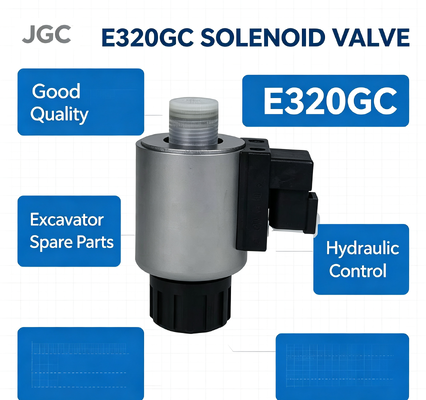 E320GC قطعات یدکی بیل مکانیکی با کیفیت خوب شیر برقی