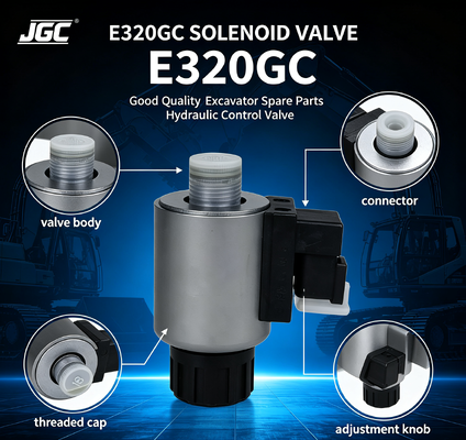 E320GC قطعات یدکی بیل مکانیکی با کیفیت خوب شیر برقی