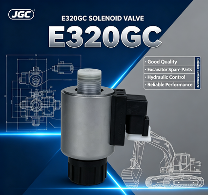 E320GC قطعات یدکی بیل مکانیکی با کیفیت خوب شیر برقی