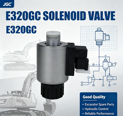 E320GC قطعات یدکی بیل مکانیکی با کیفیت خوب شیر برقی