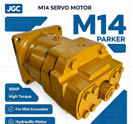 M14 پارکر سرو موتور 10hp موتور هیدرولیک چرخش بالا برای مینی حفاری