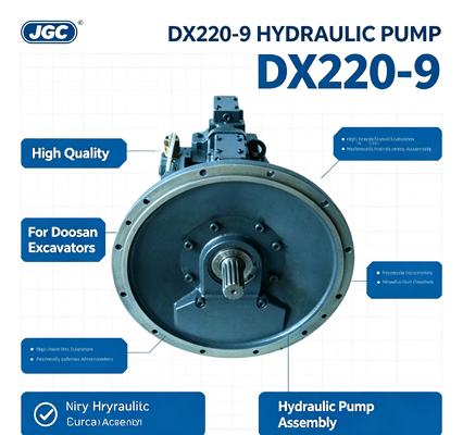 مجمع مضخة هيدروليكية عالية الجودة طراز قديم DX220-9 لقطع غيار معدات البناء حفارات دوسان