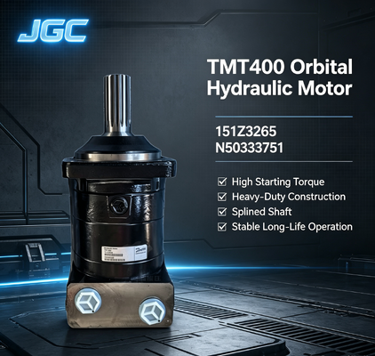 TMT400 | 151Z3265 | N50333751 موتور هیدرولیک مداری برای بیل مکانیکی، لودر اسکی، کمباین، موتور سنگین کم سرعت با گشتاور بالا