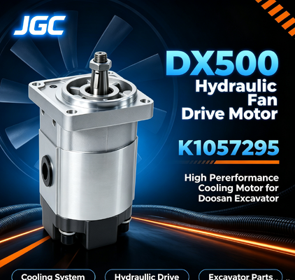 K1057295 DX500 موتور هيدروليک فن درايو موتور هيدروليک فن حفاري با کارايي بالا موتور هيدروليک براي حفاري دوسان